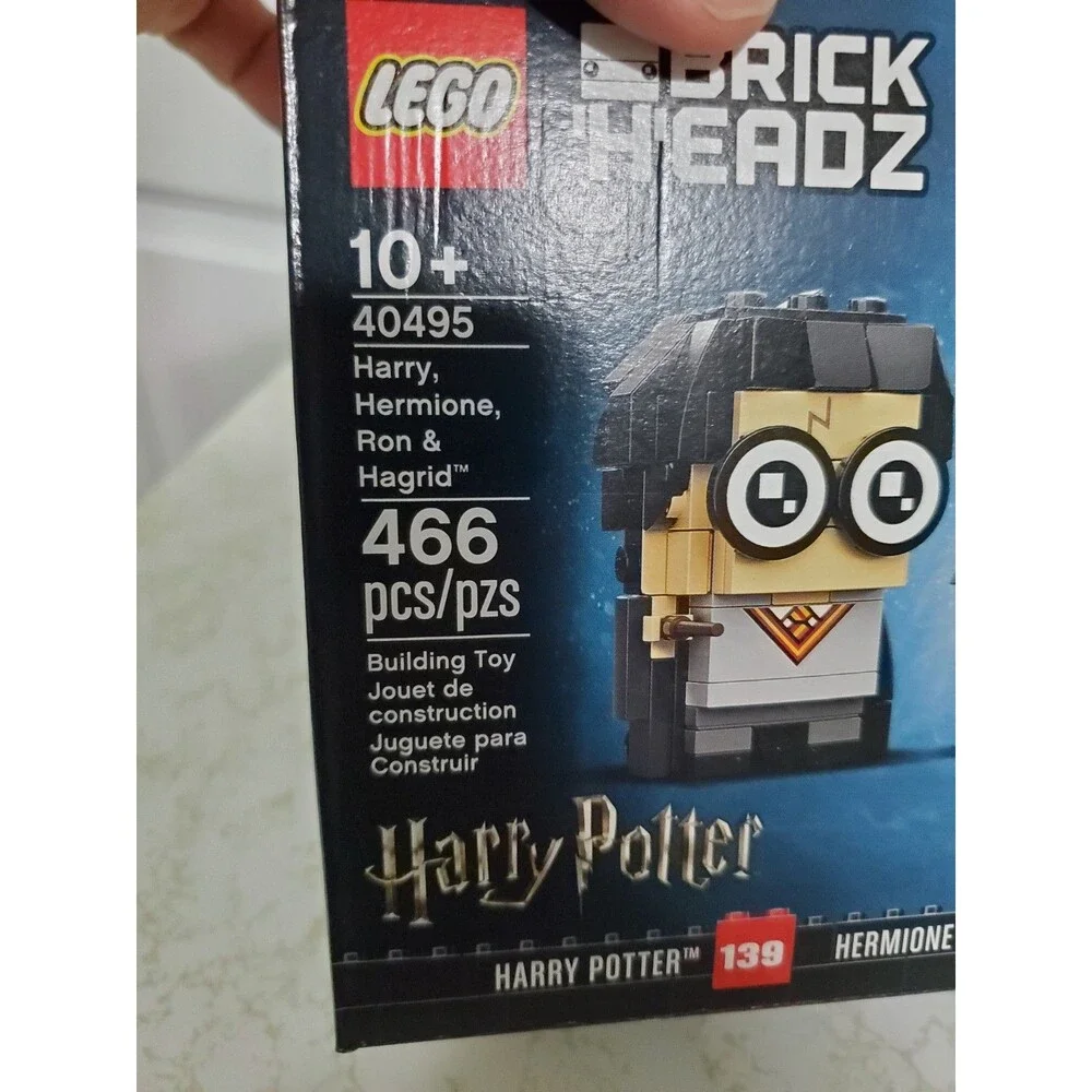 LEGO 40495 BrickHeadz Harry Potter Hermione Ron Hagrid Retired New Sealed